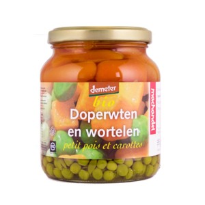 Machandel Doperwten/Wortel 340 ml