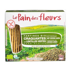 Crackers Groene Linzen 150 gr