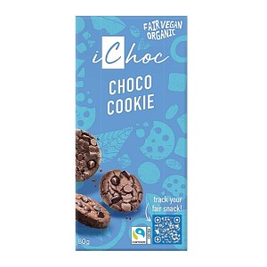 iChoc Melkchocolade cookie 80 gr