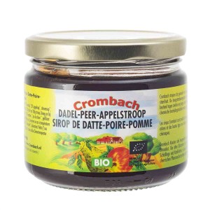 Dadel-Appel-Perenstroop Crombach 330 gr