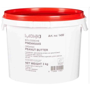 Pindakaas MZ 3kg Monki