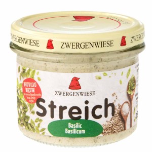 Basilicumspread Zwergenwiese 180 gr
