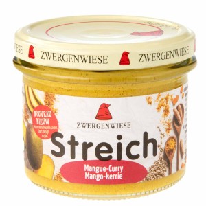 Mango-Kerrie spread Zwergenwiese 180 gr
