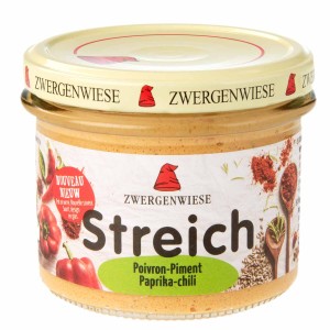 Paprika-Chilispread Zwergenwiese 180 gr
