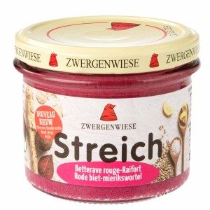 Bieten-Mierikswortelspread Zwergenwiese 180 gr
