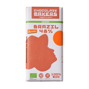 Brazil Melk 48% Vegan Chocolatemakers 80 gr