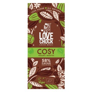 Lovechock Cosy hazelnut 70 gr
