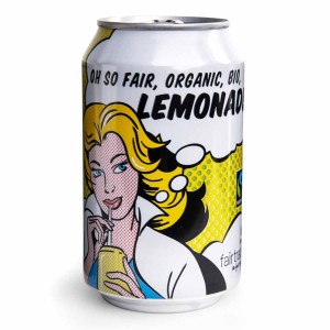 Lemonade blik Oxfam Fairtrade 330ml