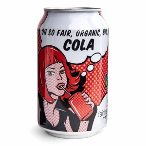 Cola blik Oxfam Fairtrade 330ml