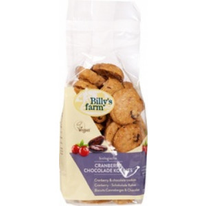 Cranberry-Chocokoekjes Billy's Farm 175 gr