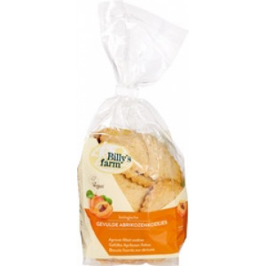 Gevulde Abrikozenkoekjes Billy's Farm 200 gr