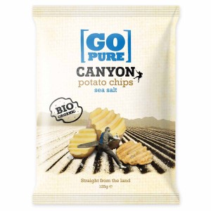 Canyon Chips Sea Salt Go Pure 125 gr