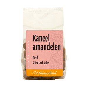 D.N.B. Kaneelamandel melkchocolade 175 gr