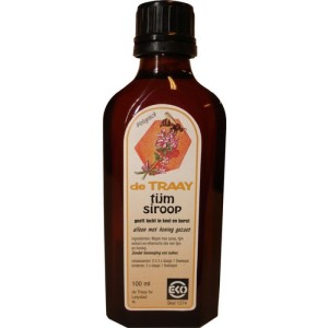 Keelsiroop tijm de Traay 100ml