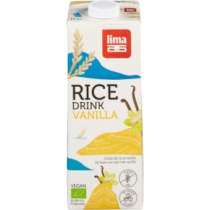Rijstdrank Vanille Lima 1 ltr