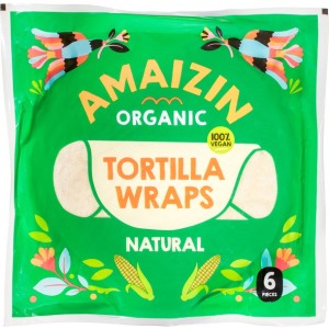 Tortilla wraps 20 cm Amaizin 6 st