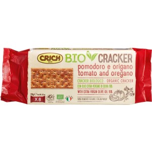 Crackers Tomaat/Oregano 250 gr