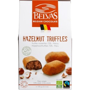 Truffels Hazelnoot Praline Belvas 100 gr
