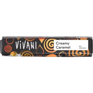 Vivani Chocobar creamy caramel 40 gr