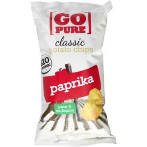 Chips Paprika Go Pure 125 gr