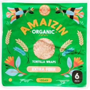 Tortilla wraps extra fibre Amaizin 6 st