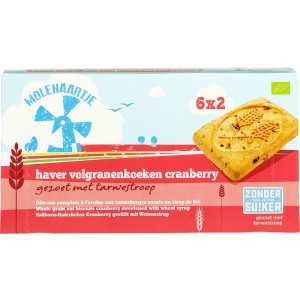 Haverkoek volgr. Cranberry Molenaartje 240 gr