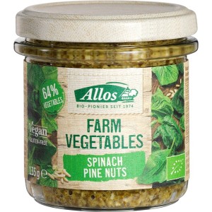 Spread Spinazie Pijnboompit Allos 135 gr