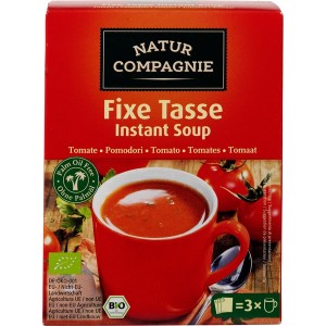 Tomatensoep 3 kopjes 60gr Natur Compagnie