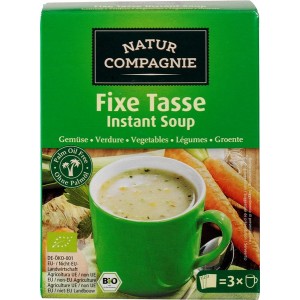 Groentesoep 3 kopjes 54gr Natur Compagnie