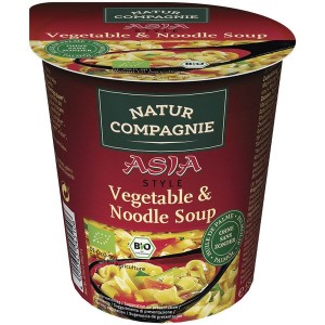 Groente & Noodles Asia Soep Cup 55gr Natur Compagnie
