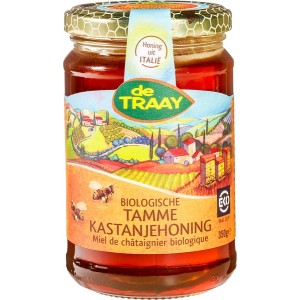Kastanjehoning tam De Traay 350 gr
