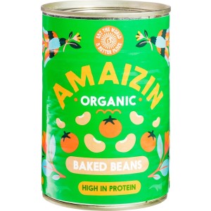 Amaizin Witte Bonen in Tomatensaus 400 gr