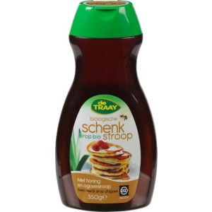 Schenkstroop Honing Agave De Traay 350 gr