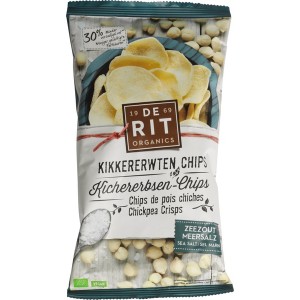 Kikkererwtenchips Zeezout De Rit 75 gr