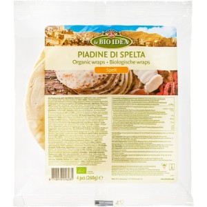 Wraps spelt Bio-idea 4 st