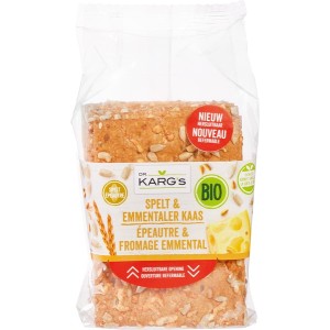 Knäckebröd spelt/emmenthaler Dr. Karg 200 gr