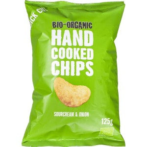 Chips Sourcream & Onion Handcooked Trafo 125 gr
