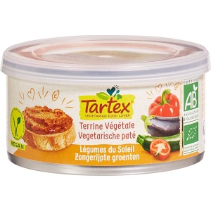 Vega Paté Zongerijpte Groente 125gr Tartex