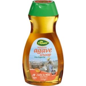 Agavesiroop knijpfles de Traay 350 gr