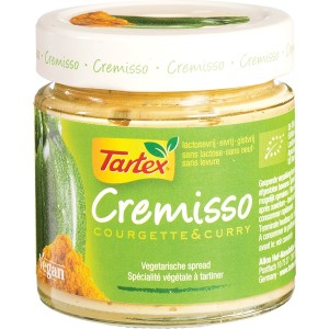 Vega Cremisso Courgette Curry 180gr Tartex