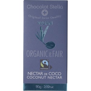 Chocolade Kokos Vegan Chocolat Stella 80 gr