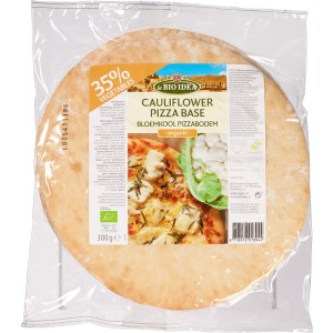 Pizzabodem bloemkool Bio-idea 300 gr