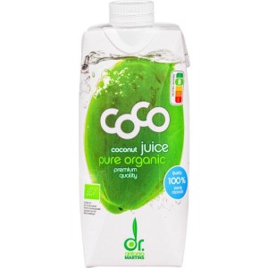Coco juice naturel Dr. Martins 500ml BIO Duitsland