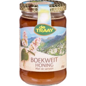 Boekweitcrème honing De Traay 350 gr