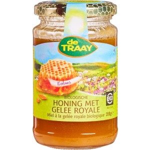 Gelee royale honing 5% De Traay 350 gr