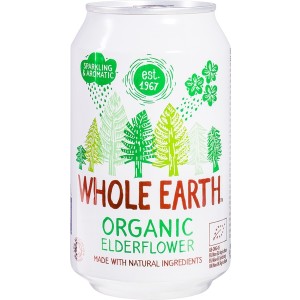 Vlierbloesem blik Whole Earth 330ml