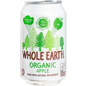 Apple Sparkling blik Whole Earth 330ml