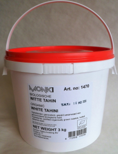 Tahin Wit Zonder Zout 3kg Monki