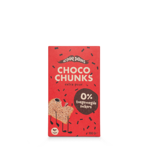 Choco Chunks Puur Zonder Suiker 180gr NoSugar Daddies
