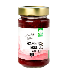 Fruitbeleg framboos en rode bes Landgoed 250 gr